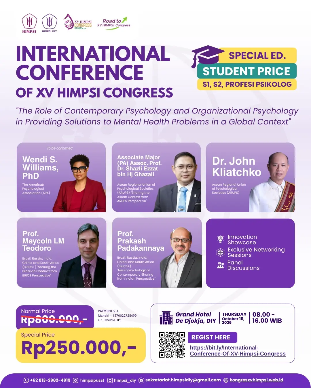 International Conference of XV HIMPSI Congress