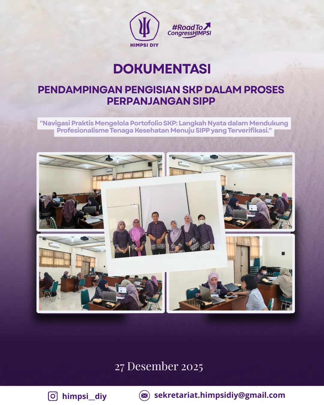 PENDAMPINGAN PENGISIAN SKP DALAM PROSES PERPANJANGAN SIPP